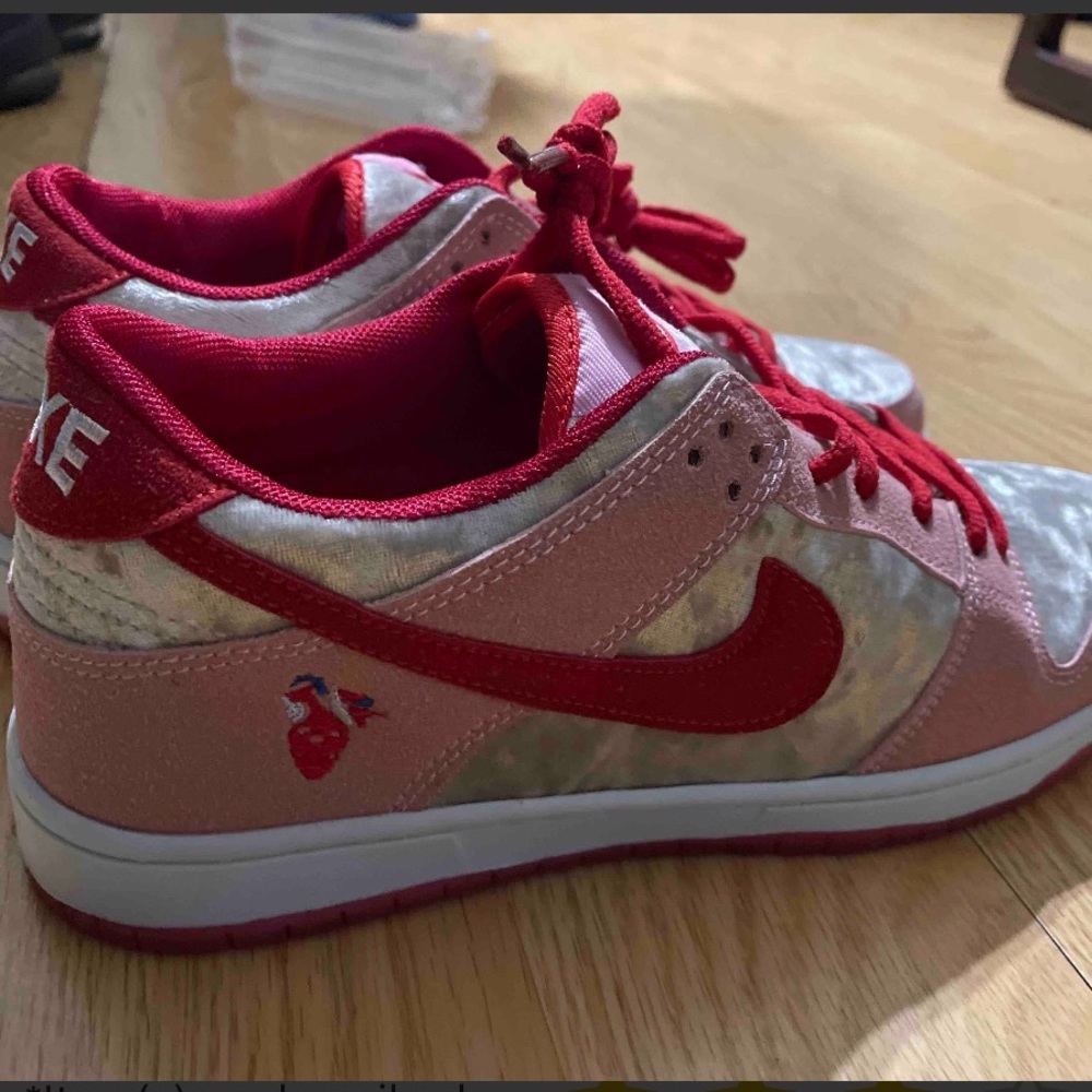 slightly worn shoes
